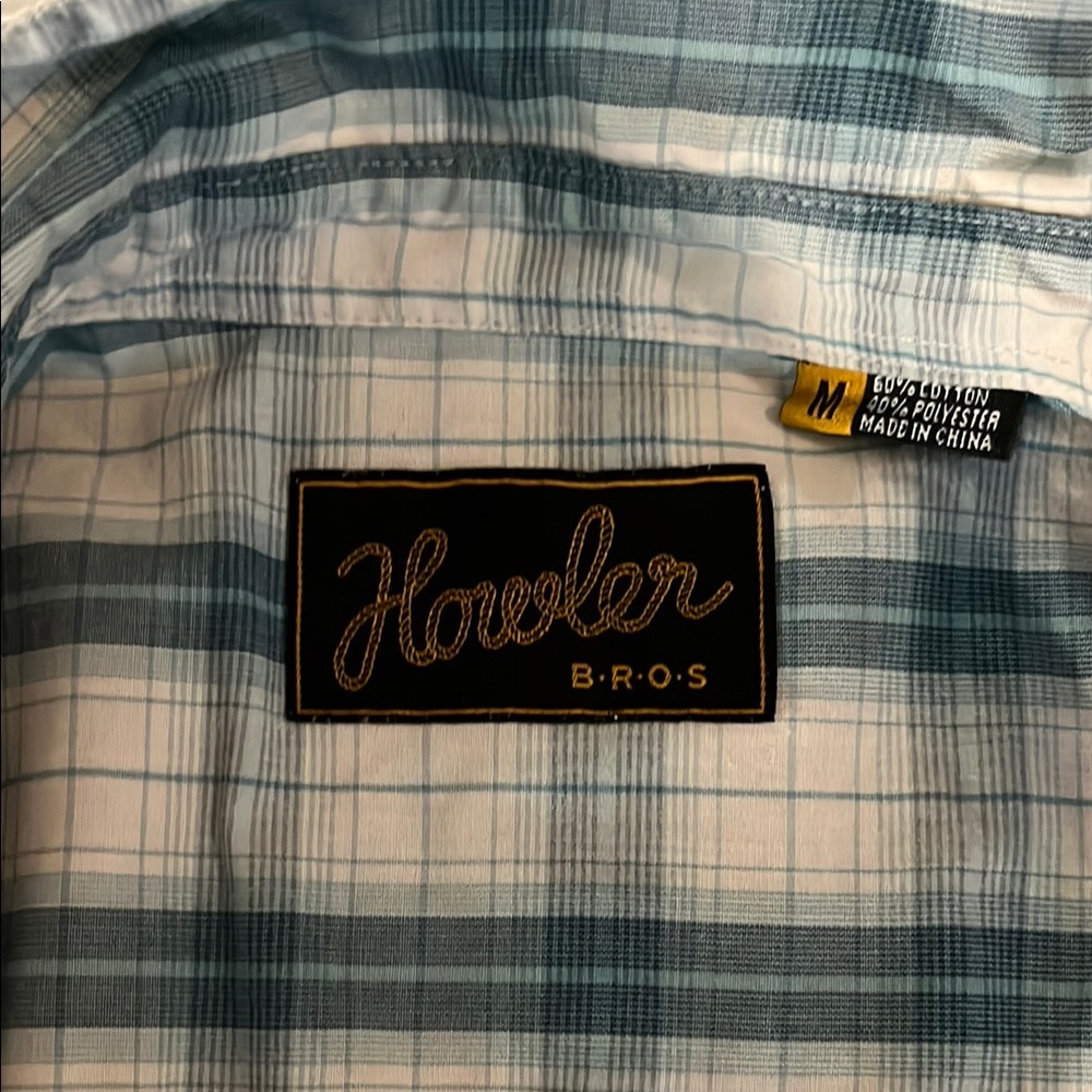 Howler Brothers Pearl snap shirt - Medium
